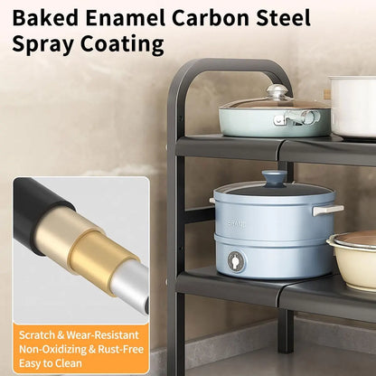 UK Refein 2 Tier Under Sink Organizer and Storage Multifunctional Storage Rack