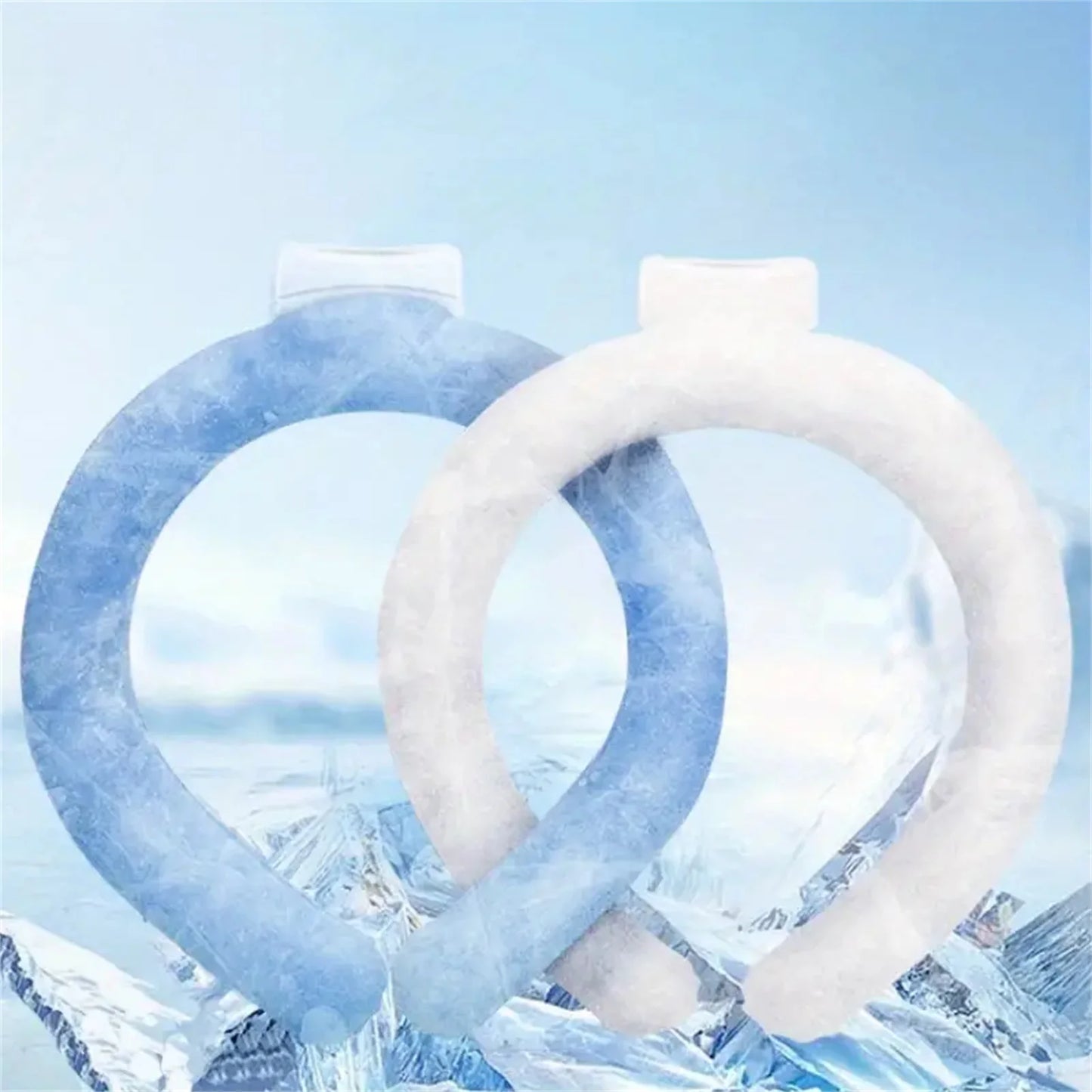 Summer Neck Cooling Wraps Reusable Ice Neck  Cooler Wraps for Outdoor Indoor Hot Weather