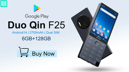 New Qin F22 Pro Smart Touch ScreenPhone Wifi 5G+3.5 Inch 4GB 64GB Add Google Store Android QinGlobal Version Mobile Phone