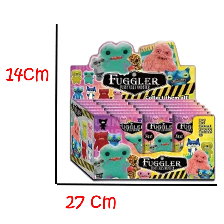 24p Fuggler Funny Ugly Teeth Monster Blind Box Figure Toys Kawaii Fugglers Anime Action Figurine Keychains Model Dolls Gift