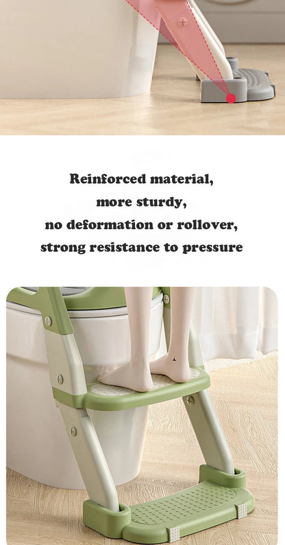 Newly Upgraded Baby Boy Portable Potty Child Potty Training Seat Baby Toilet Pot Step Stool Baby Potty Portable Child Urinal