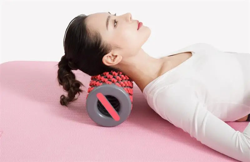 New Telescopic Roller Yoga Column Foam Pilates Column Fitness Muscle Relaxer Roller Leg Fascia Yoga Massage Roller Home Gym