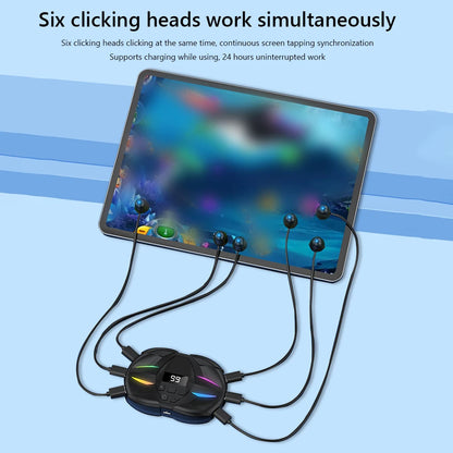 Auto Clicker Physical Simulation Finger Click Device Adjustable Finger Clicking Simulator Game Clicker For Live Broadcast Likes