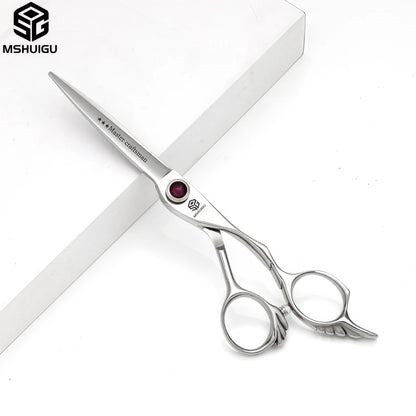 MSHUIGU professional barber Small size scissors 440C 5-5.5-6inch Multifunctional thinning shears Salon Tool Accessories