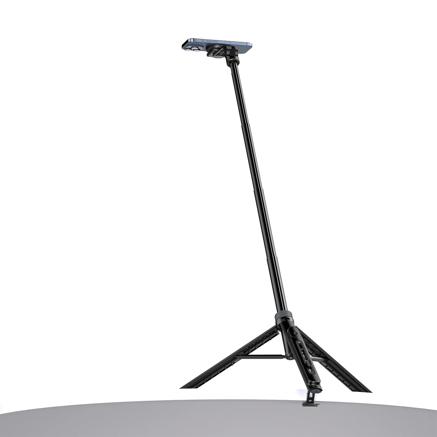 Ulanzi TT88 Overhead Selfie Stick 1.44M with MagSafe Clamp Photograph Tripod for Phone Livestreaming Vlog with Remote Control