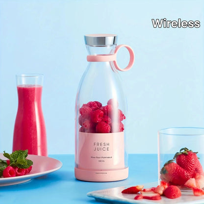 1pc Electric juicer, Usb blender, anime portable fruit blender, juicer, cartoon vegetable milkshake, juicer, gift