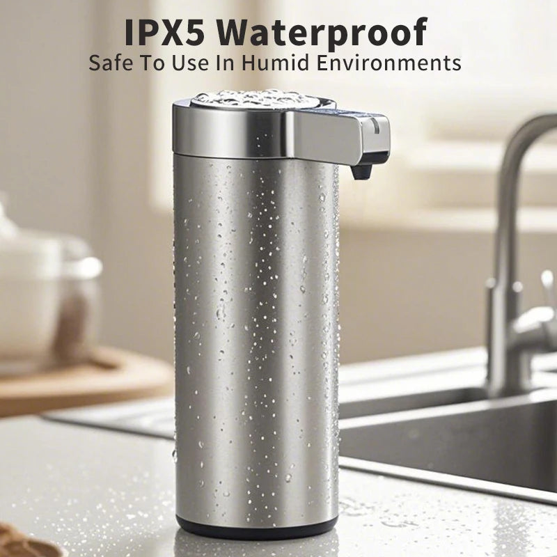 Kitchen Soap Machine Automatic Sensor Out of Hand Sanitizer Smart Electric Body Wash Soap Dispenser 304 Stainless Steel