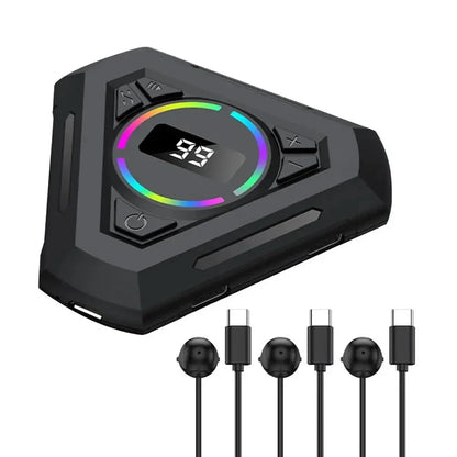 Mobile Phone Screen Auto Clicker Adjustable Speed Automatic Tapper Silent Screen Clickers for Games Live Broadcasts Likes Reward