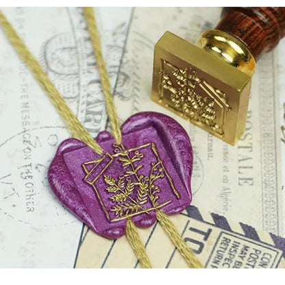Custom Stamps Personalized Logo Metal Stamps Custom Wax Seals Stamps Customize Your Own Logo Gift Stamps Invitation Stamps