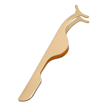 False Eyelash Tweezers Fake Eye Lash Applicator Eyelash Extension Curler Nipper Auxiliary Clip Clamp Makeup Forceps Tools supply