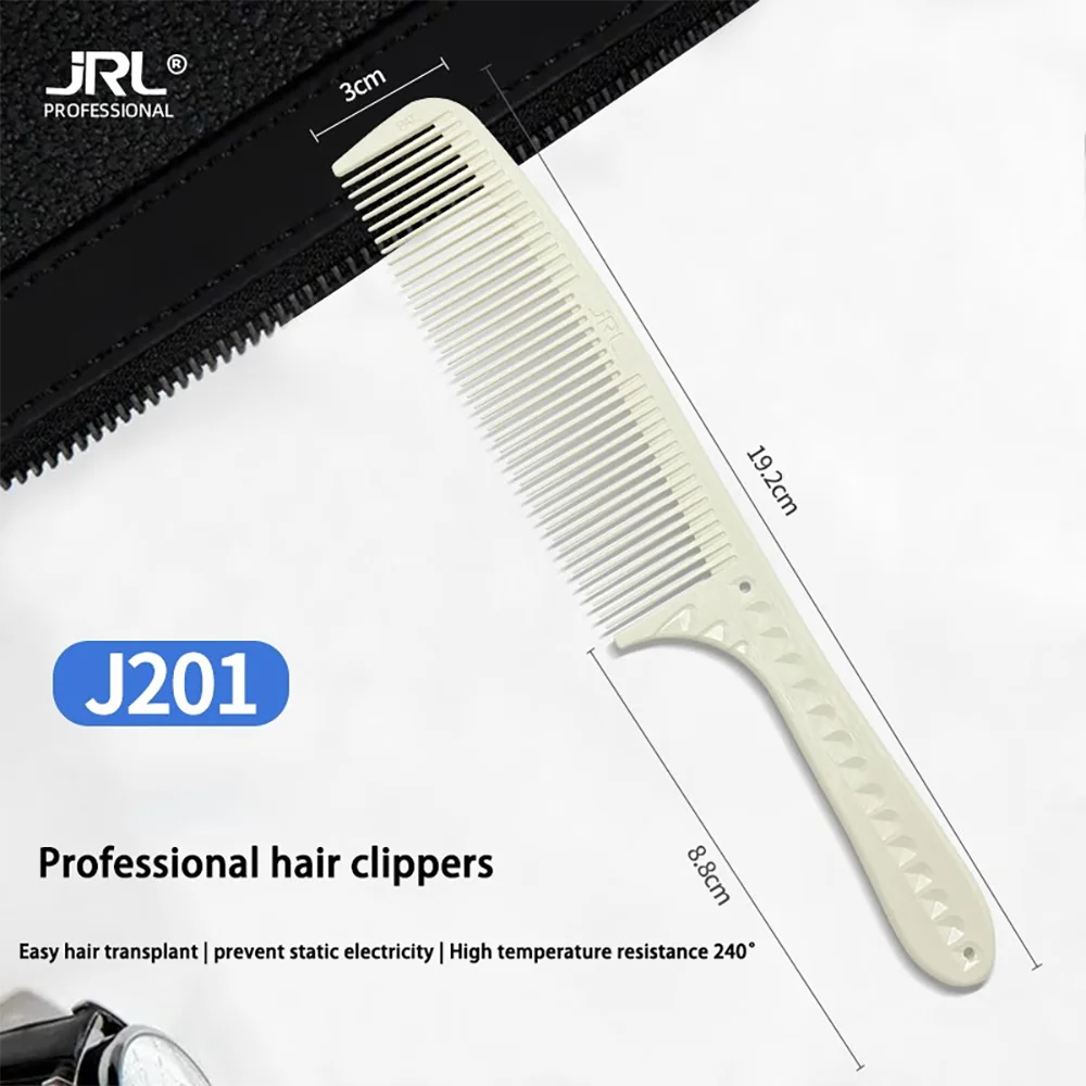 JRL Professional Barber Comb - Heat Resistant 240° Hairdressing Comb for Styling
