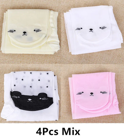 1/4Pcs/Lot Summer Spring Candy Color Cartoon Girls Pantyhose Ballet Dance Tights For Kids Stocking Children Velvet Pantyhose