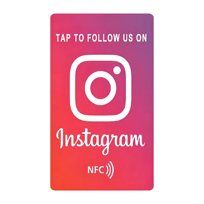 Hilo Universal NFC Google Review Cards Facebook Instagam for iPhone/Android Tap URL Writing Social Business Review Cards