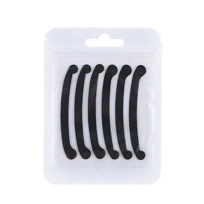 6Pcs Eyelashes Lifting Silicone Stripe Reusable Eye Lashes Lifting Curler Pad Perm Ribbon Eyelash Extension Supplies Makeup Tool