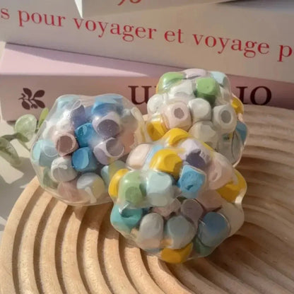 Squishy Dopamine Stress Ball Sensory Toys for Adults Kids, Anxiety Relief Fidget Toys, Squeeze Balls for ADHD Autism Focus