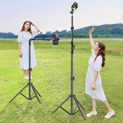 Phone Tripod Adjustable Cell Phone Tripod Stand for Filming Video Recording Live Stream