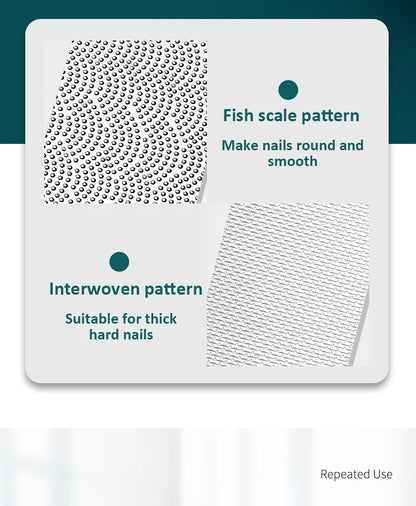 1Pcs Stainless Steel Nail Files High-Quality Double SidedManicure Pedicure Grooming For Professional Finger Toe Nail Care Tools