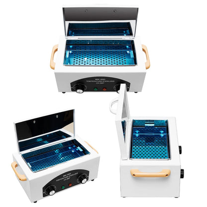 LINMANDA High Temperature Sterilizer Autoclave Machine Nail Tool Sterilizer Dry Heat Sterilizer SPA Salon-Tattoo Metal Tools