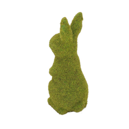 Moss Standing Bunny Rabbit Easter Garden Home Decoration