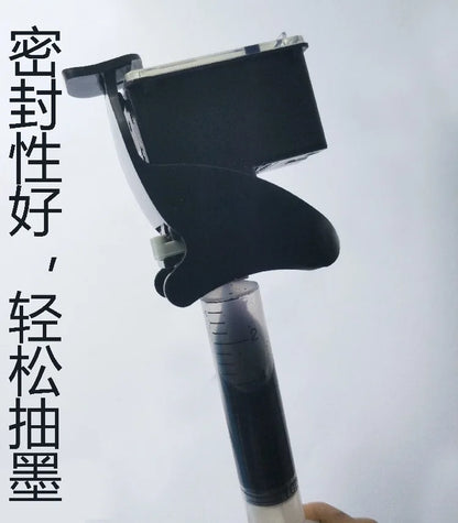 INK WAY Tintenpatronen-Pumpwerkzeug mit Klemme und Saugclip für HP 74, 75, 901, 121, 702, 803, 21, 22, 60, 61, 56, 57 usw., 500 Stück