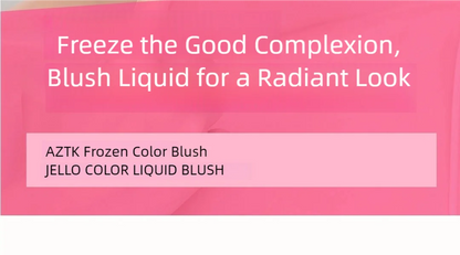 AZTK Blusher Color Face Makeup Rendering Liquid Blush JC04 Moisturizer Longlasting Beauty Expands Contracts Cheek Cosmetics