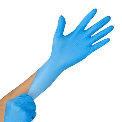 Kids Disposable Nitrile Gloves Children Powder Latex Free Household Cleaning Gloves Crafting Painting Gardening Washing Gloves