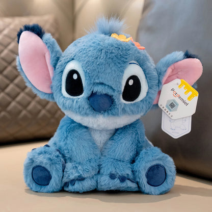Genuine Disney Stitch 25-30CM Plush Toy Anime Lilo & Stitch Stuffed Toys Kawaii Cartoon Cute Pillow Doll Toys Kids Birthday Gift