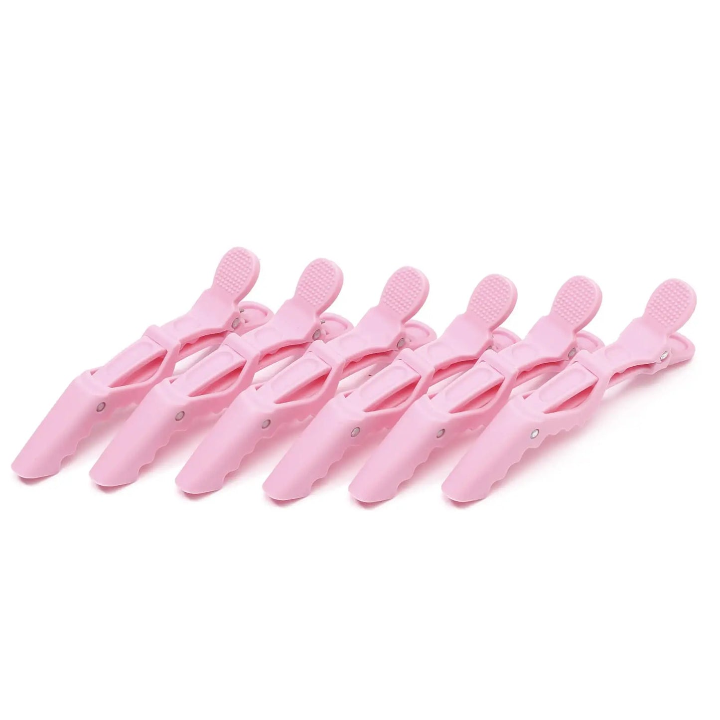 Pink Pro Barber Hair Clips Hairdressing Clamps Claw Hair Sectioning Clip For Salon Hairstyling Hairdresser Accessories