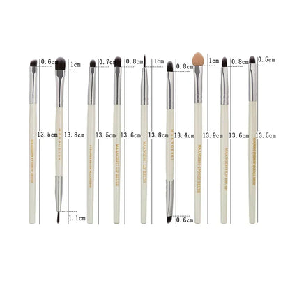 3/13/22pcs Professional Makeup Brushes Tools Set Make Up Brush Tools Kits for Eyeshadow Eyeliner Cosmetics Brushes Maquiagem