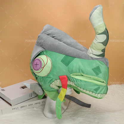 The Legend of Zelda Bokoblin Cosplay Headgear Plush Green Link Hat Zelda Shield Lizalfos Lynel Helmet Neck Costume Props Gift