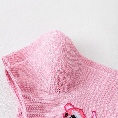 10Pairs miniso disney Cartoon Anime Socks Men Women Hip Hop Street Fashion Novelty Funny Casual short boat Socks Cute