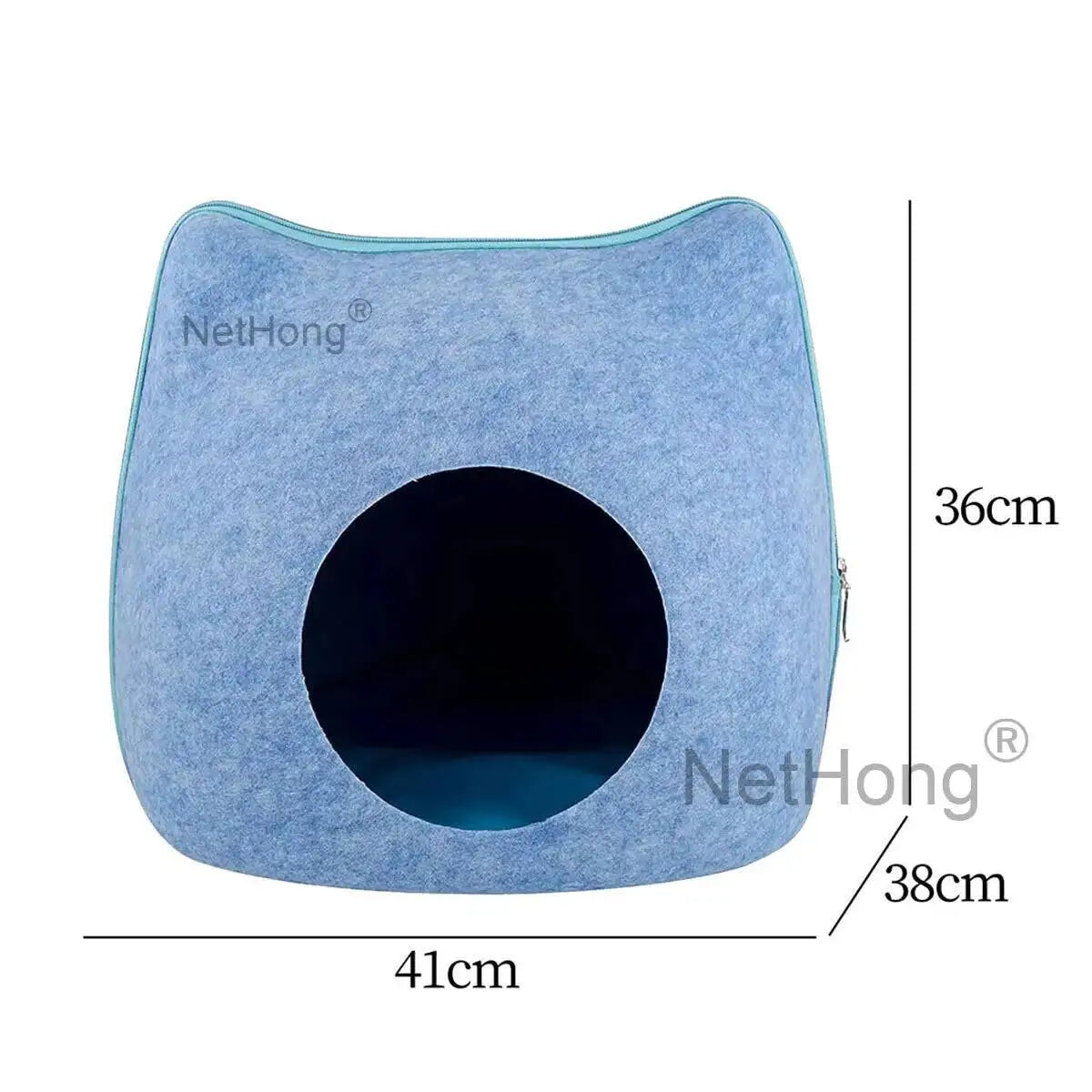 Pet Bed Stool Kitten Dog Puppy Hideaway Cat Sleeping Cave Nest House