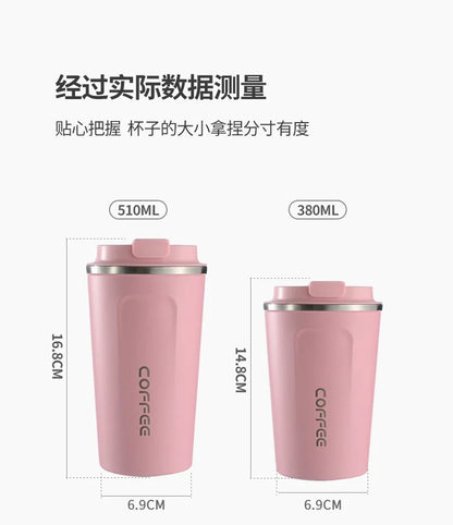 Stainless Steel Insulated Thermos Coffee Cup