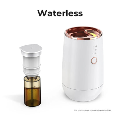 Mini Car Waterless Essential Oils Diffuser Car Fragrance Aromatherapy Diffuser Higher Atomizing Efficienc Home Air Freshener