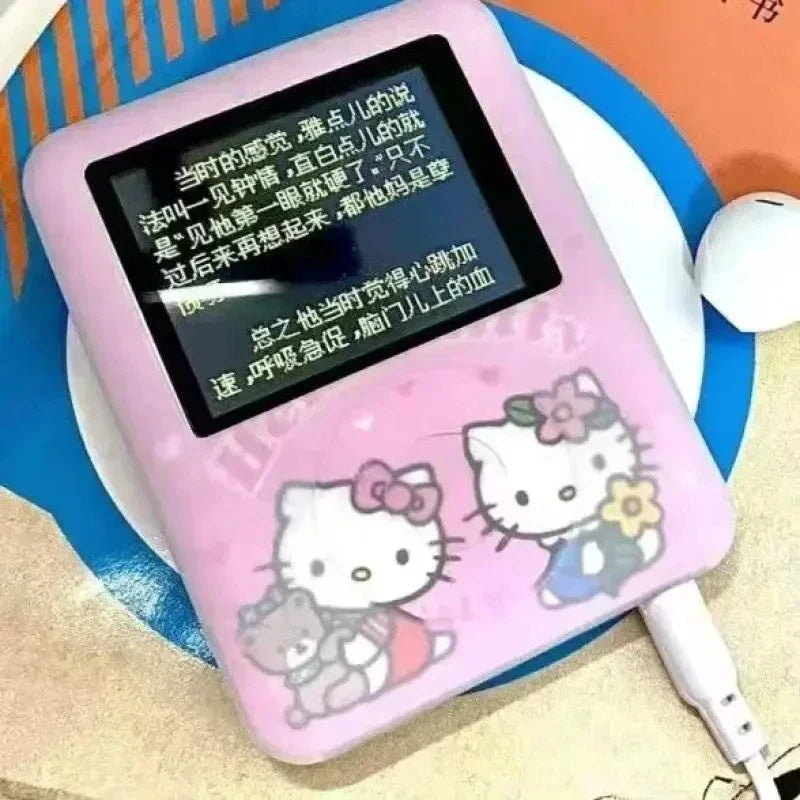 kawaii hello kitty Student MP3 Cartoon anime Portable mini music Walkman sports companion Sound can be played externally new
