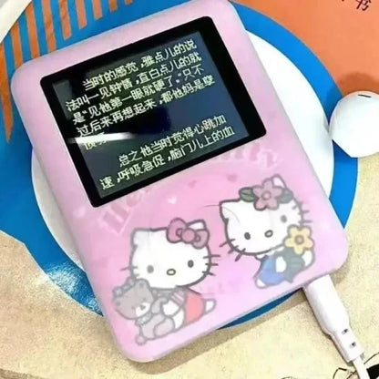 kawaii hello kitty Student MP3 Cartoon anime Portable mini music Walkman sports companion Sound can be played externally new