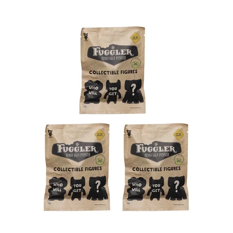 Fuggler Orignal Blind Box Keychain Pendant Model Doll Funny Ugly Monster Figure Statue 6-8.5cm Ornaments Dolls Birthday Gifts