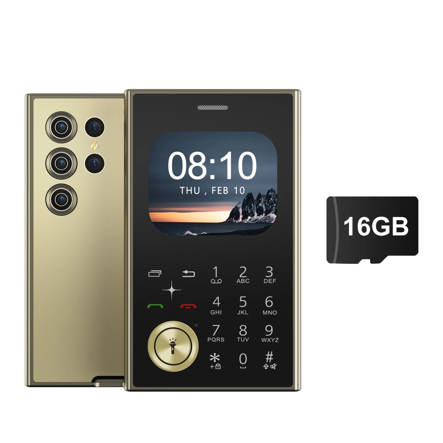 SERVO V8 Feature Mobile Phone 2 SIM Standby Magic Voice Speed Dial Blacklist FM Radio Torch 2G GSM Card Style Button Cellphones