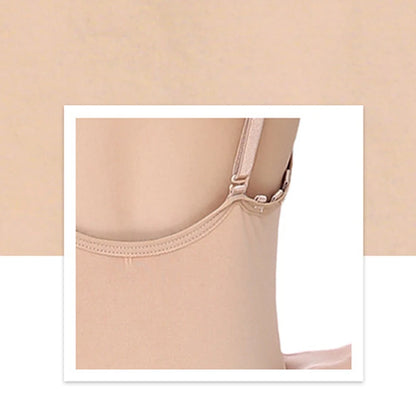 Children Ballet  M-2XL Costume Jumpsuits Seamless Camisole Skin Color Gymnastics Leotard Girls Kids Dance Ballet Underwear