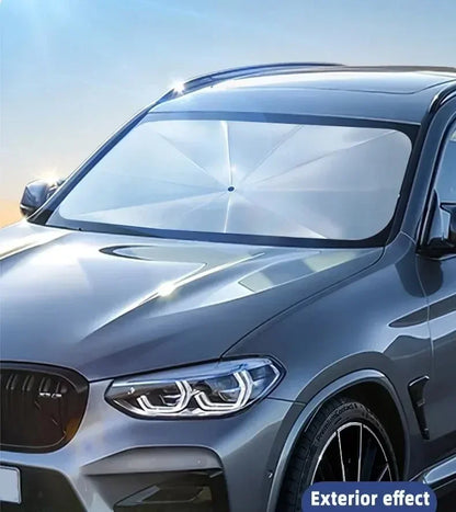 Car Sunshade Umbrella For Auto Shading Car Sun Shade Protector Parasol Summer Sun Interior Windshield Protection Curtain