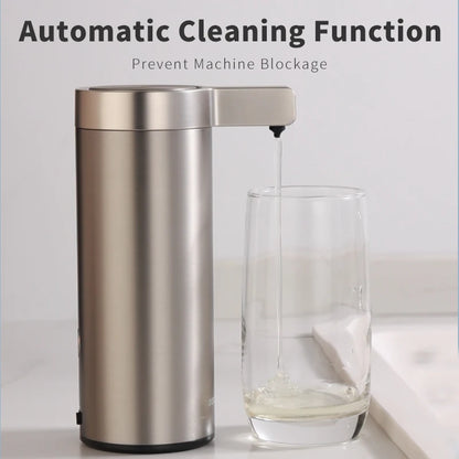 Kitchen Soap Machine Automatic Sensor Out of Hand Sanitizer Smart Electric Body Wash Soap Dispenser 304 Stainless Steel