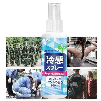 Cooling Spray Outdoor Sun Protection And Cooling Spray,Cooling Spray Students Summer An Excellent Anti-Heat And Cooling Solution