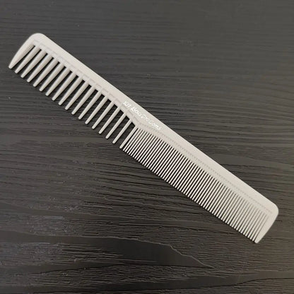 Plastic Pro Hairdressing Combs Anti-Static White Hair Cutting Comb Durable Anti-slip Straight Hair Brushes Barber