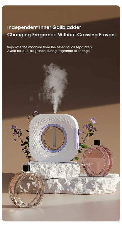 Mini Aroma Diffuser USB Plant Essential Oil Diffuser Home Car Aromatherapy Machine Toilet Office Air Purification Nebulizer