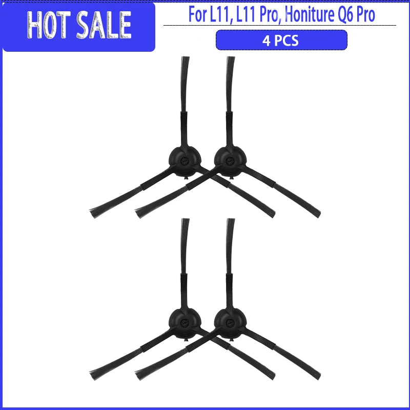 Hauptseitenbürste, Filter, Wischmopp, Staubbeutel für Imou L11 / L11 Pro / Honiture Q6 Pro / Laresar L6 Pro / Airrobo T10+ / Arnagar S8 Pro Ersatzteile