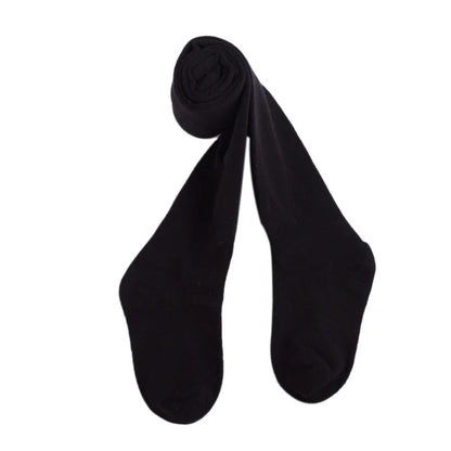 Girls Cotton Tights - Soft Elastic High Waist Pantyhose for Kids (0-7 Years)