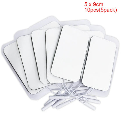 10/20pcs Muscle Stimulator Electrode Pads Gel Non-woven Fabric Self Adhesive Replacement Pads for Tens Digital Therapy Machine