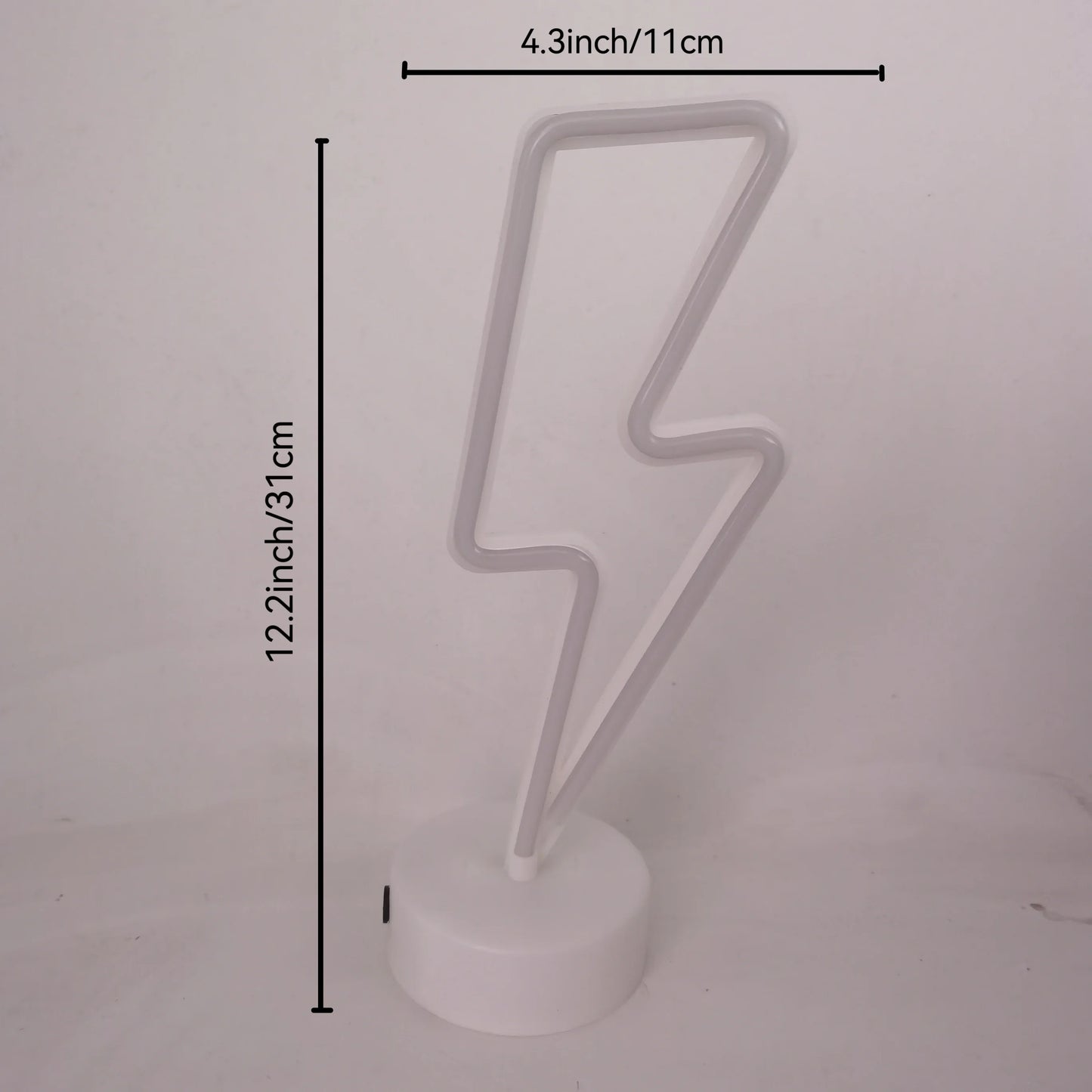 Lightning LED neon light, USB or battery powered boy/girl gift cool game light, bedroom wedding party decoration creative light
