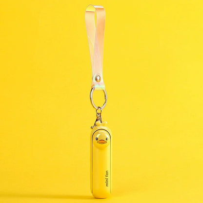 Cute Mini Fan Kipas Portable Hand Fold Bedside Office USB Charge Battery Table Desk Cooling