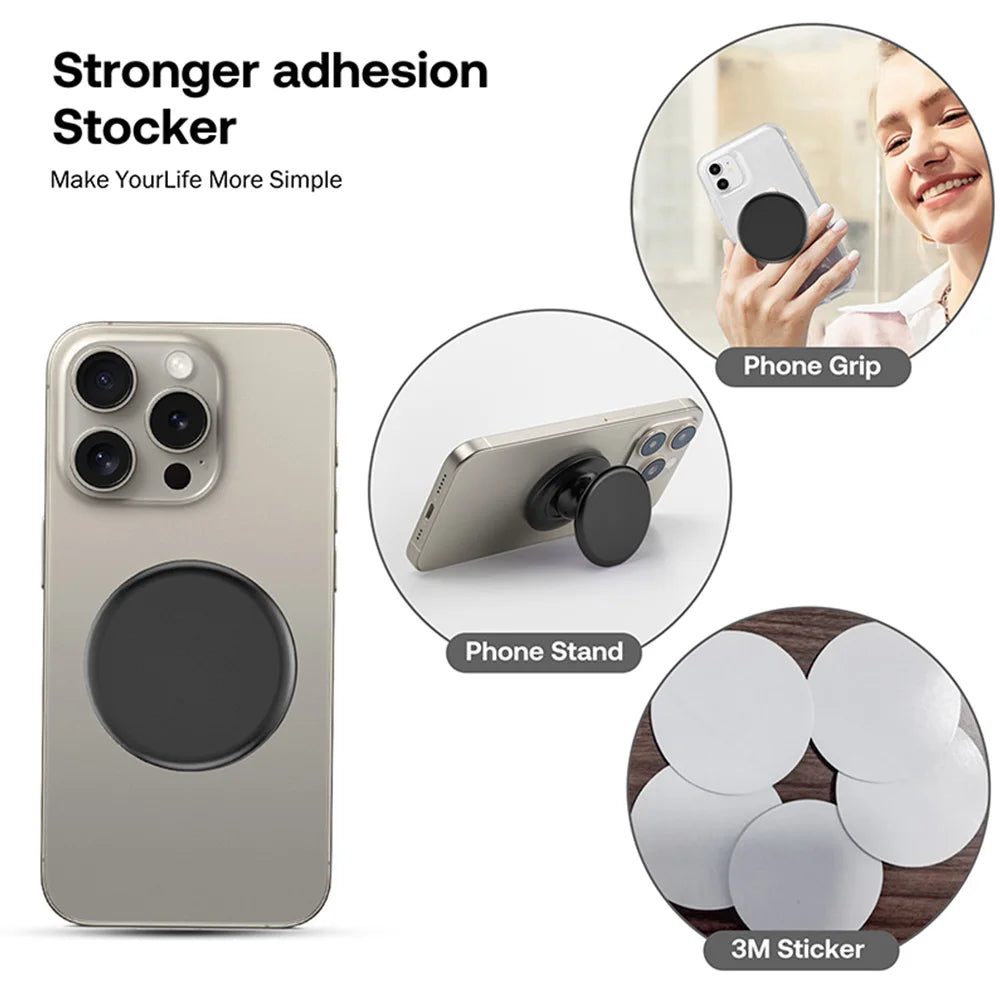 Grippopso Adhesive Phone Socket Holder Finger Grip Bracket Support Telephone for IPhone 15 Pro Max 14 13 Samsung Socket Stand